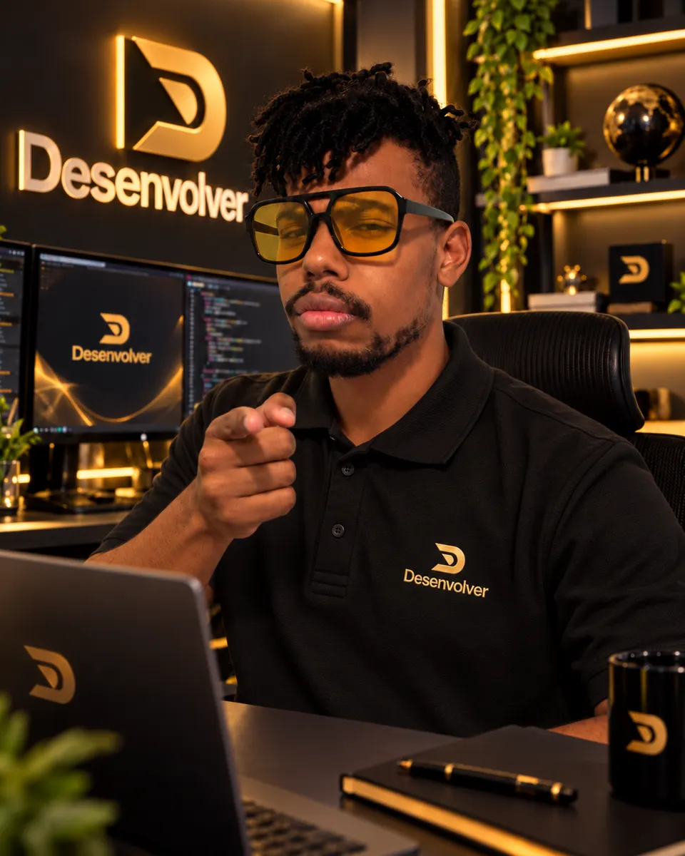 Equipe Desenvolver no escritório